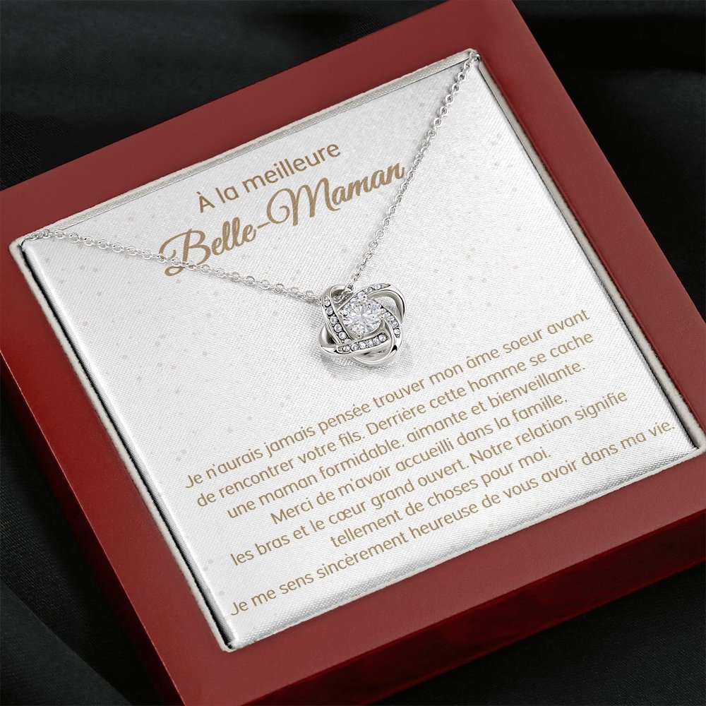 BELMOM • COLLIER BELLE-MÈRE VERSION FEMME Noeud d'Amour - Lehnaa