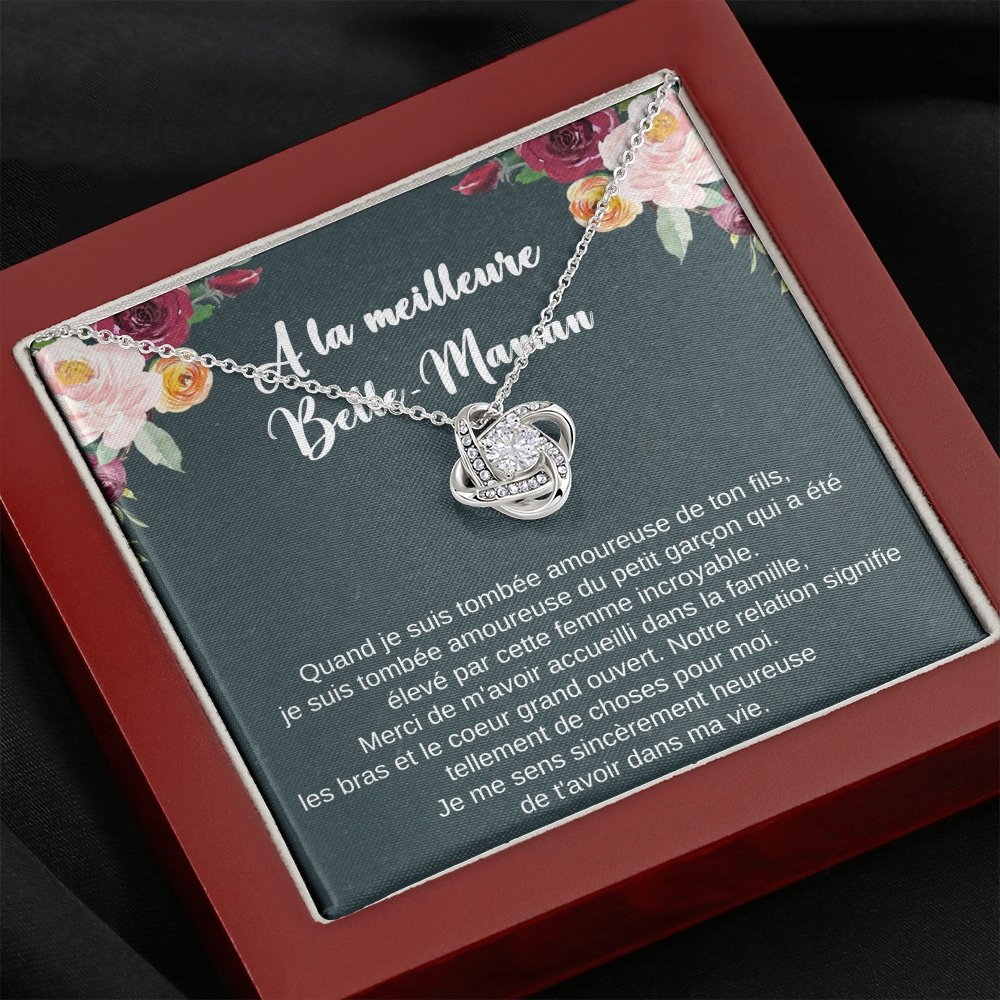 BELMOM • COLLIER BELLE-MÈRE VERSION FEMME Noeud d'Amour - Lehnaa