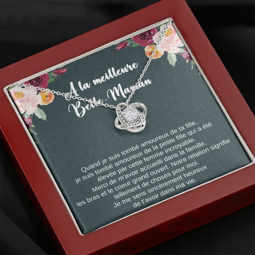 BELMOM • COLLIER BELLE-MÈRE VERSION HOMME Noeud d'Amour - Lehnaa