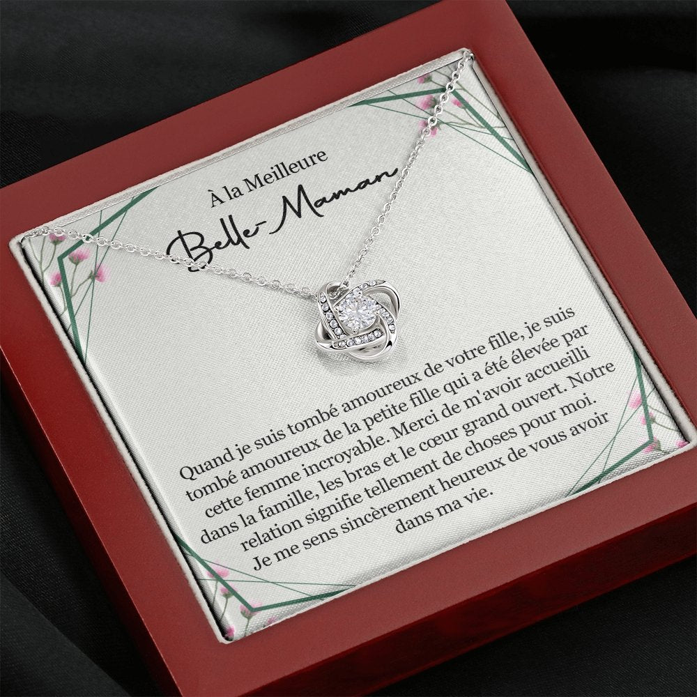 BELMOM • COLLIER BELLE-MÈRE VERSION HOMME Noeud d'Amour - Lehnaa