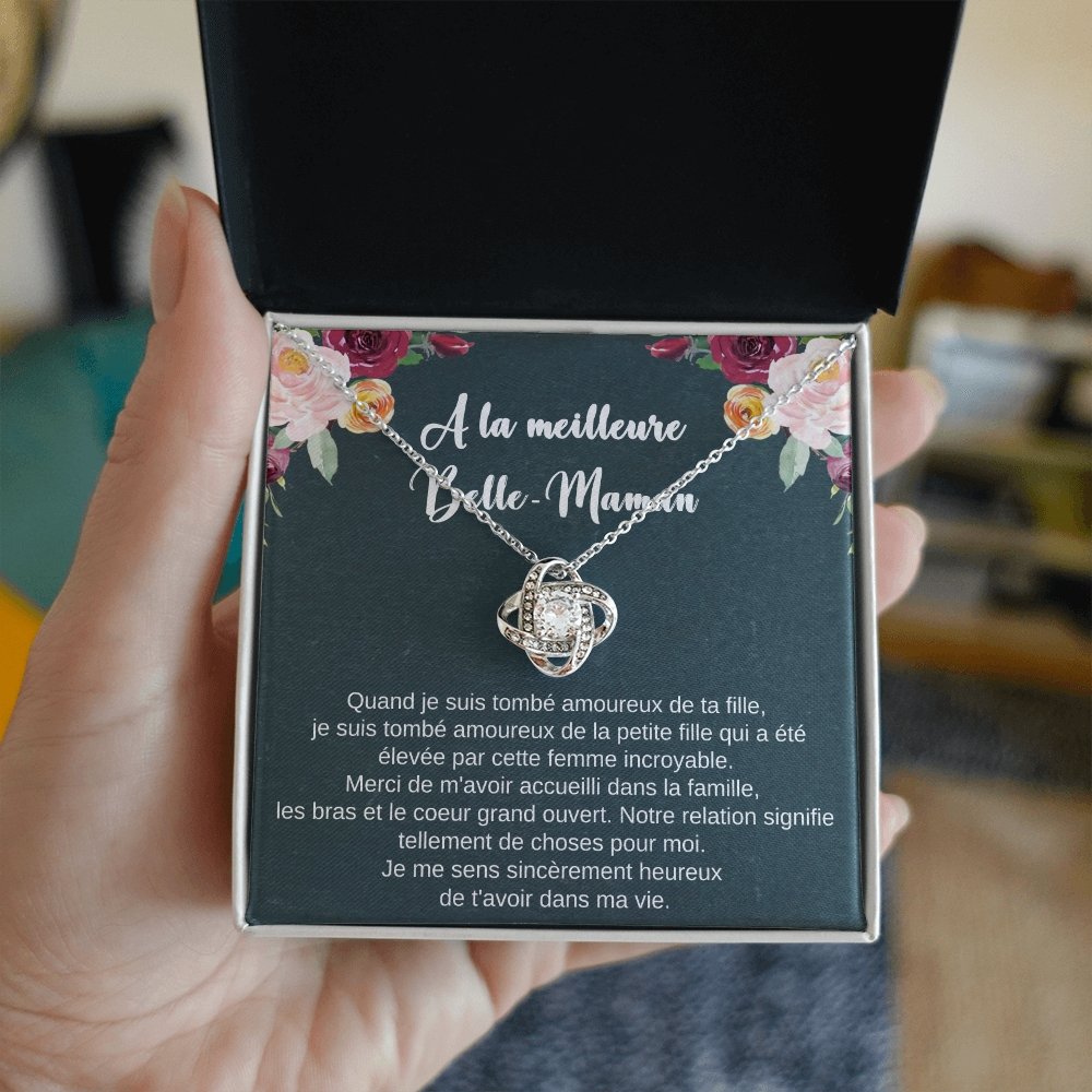 BELMOM • COLLIER BELLE-MÈRE VERSION HOMME Noeud d'Amour - Lehnaa