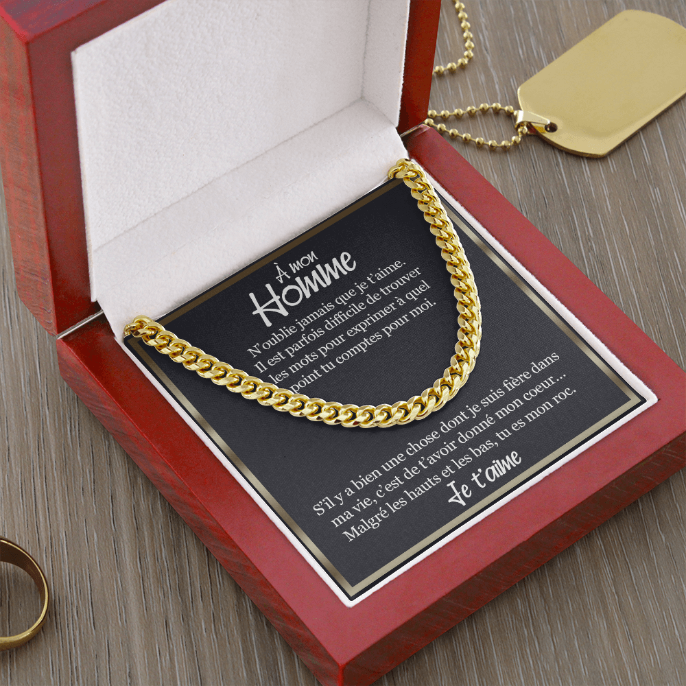 ETERNITY • Chaine Déclaration d'amour Pour un Homme - Lehnaa