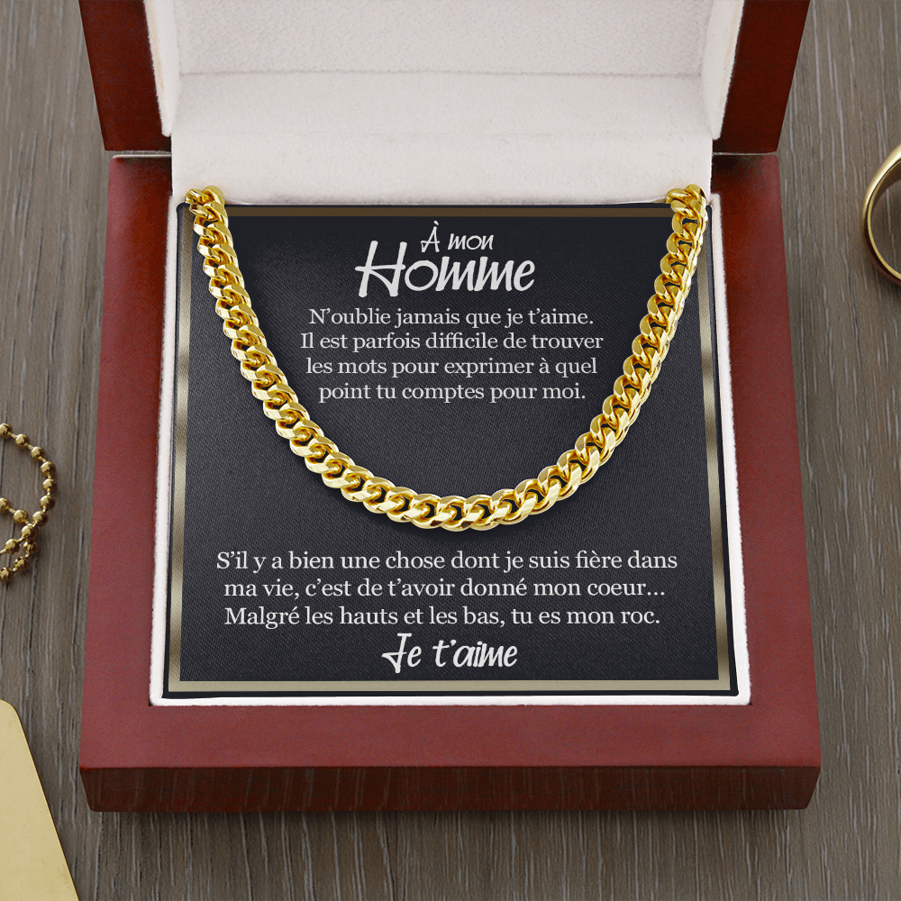 ETERNITY • Chaine Déclaration d'amour Pour un Homme - Lehnaa