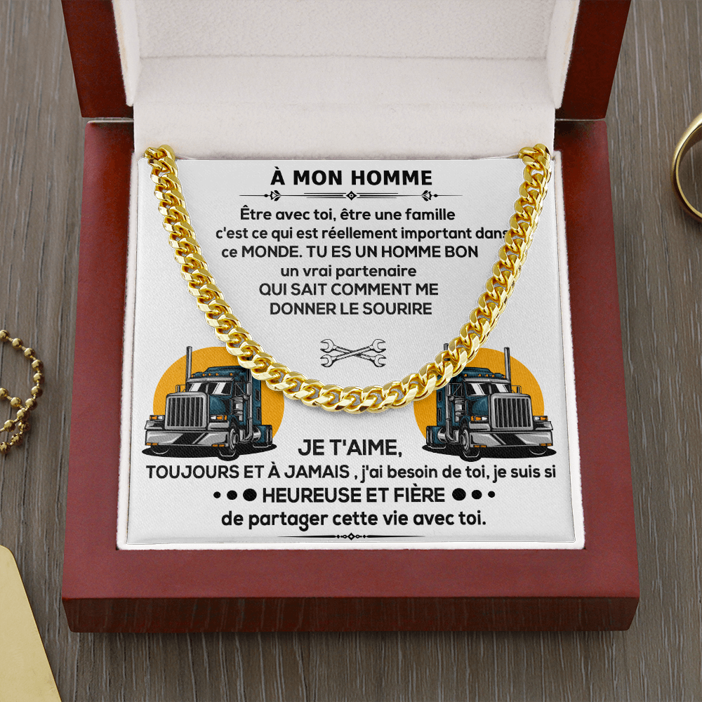 ETERNITY • Chaine Déclaration Pour Mon Homme - Lehnaa