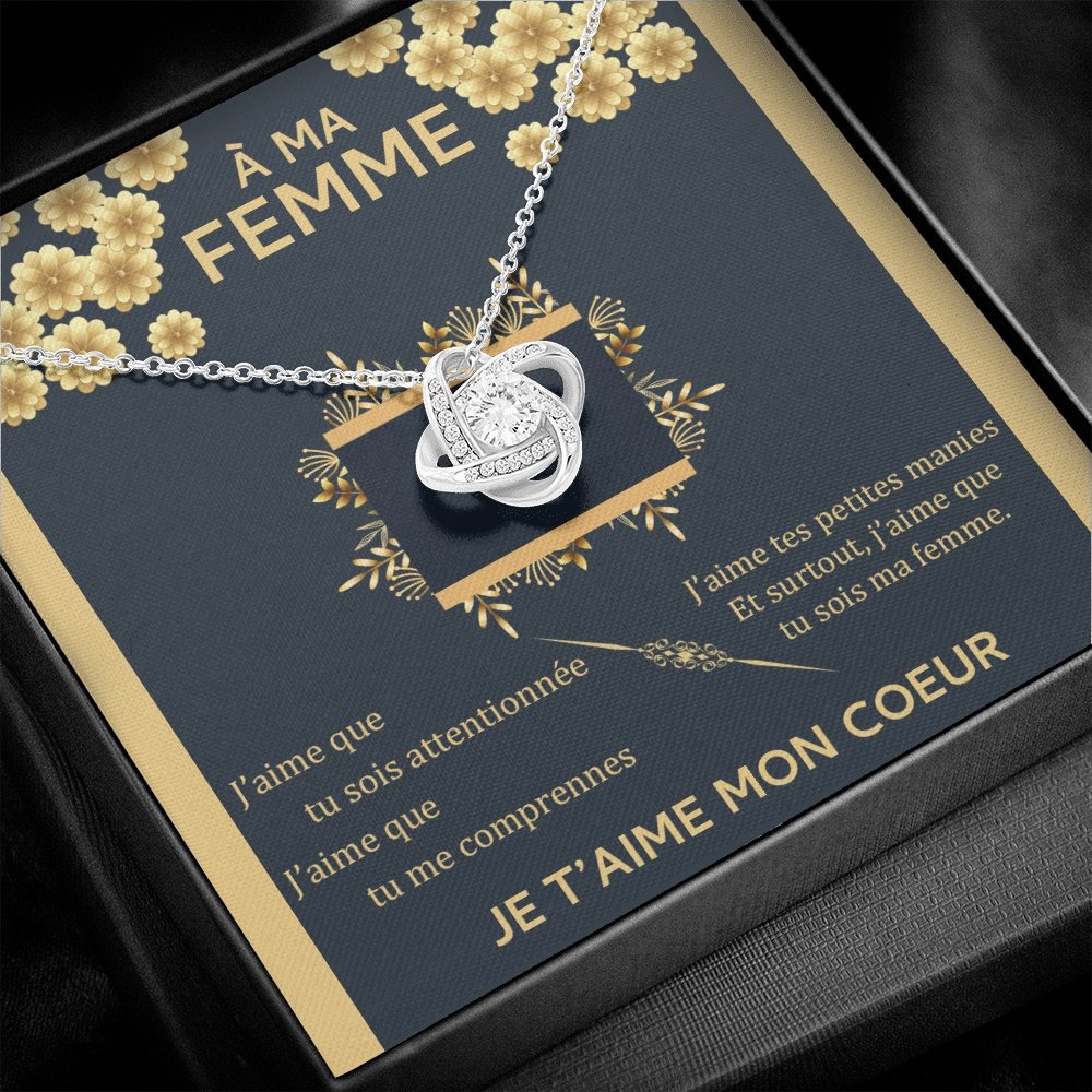 ETERNITY • Collier AmoureuxNoeud d'Amour - Lehnaa