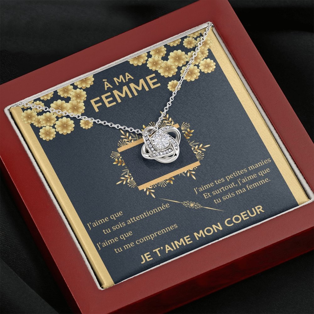 ETERNITY • Collier AmoureuxNoeud d'Amour - Lehnaa