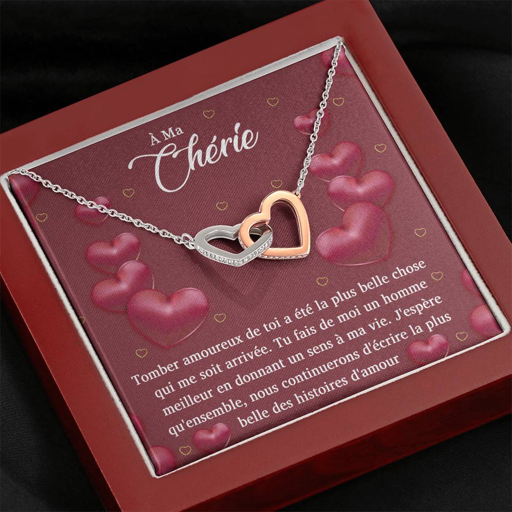 ETERNITY • Collier Déclaration d'amour Double Cœur - Lehnaa