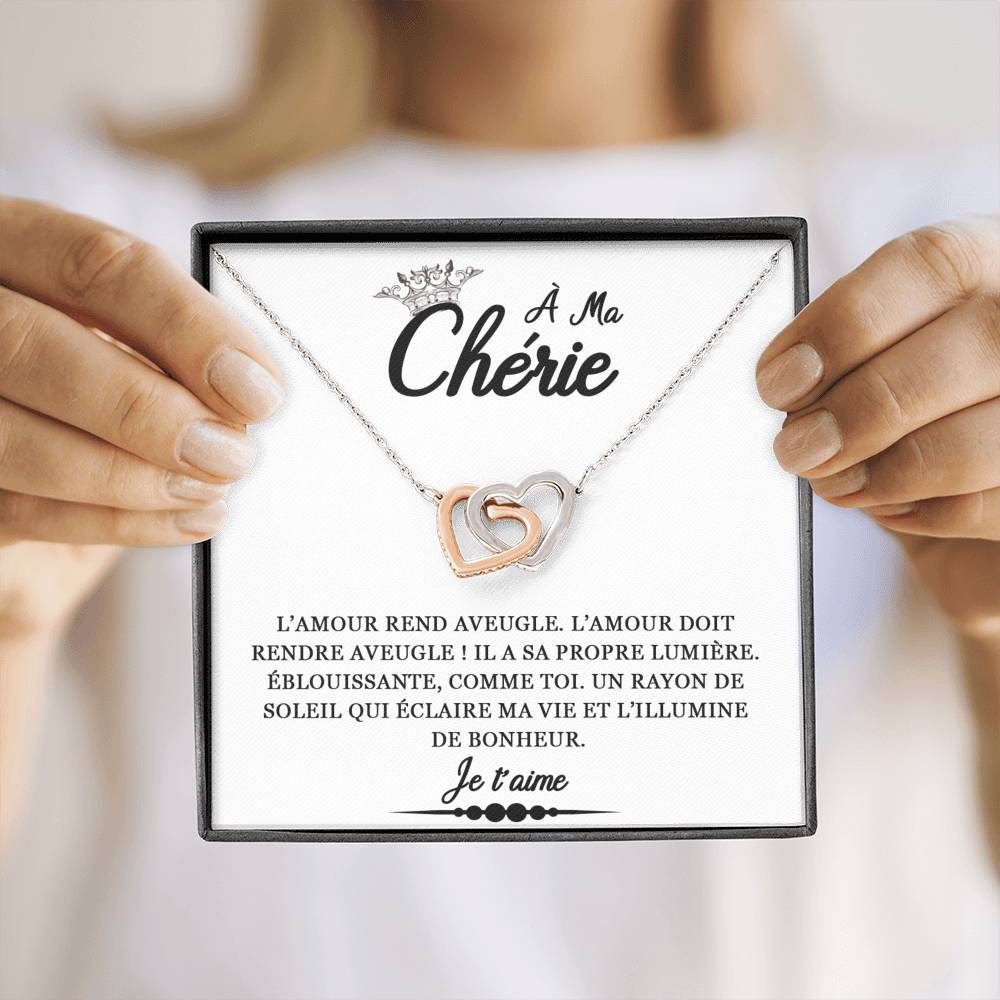 ETERNITY • Collier Déclaration d'amour Double Cœur - Lehnaa