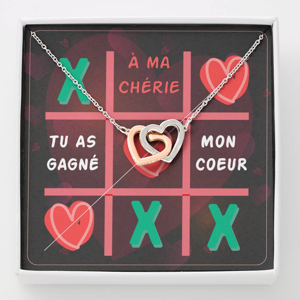 ETERNITY • Collier Déclaration d'amour Double Cœur - Lehnaa