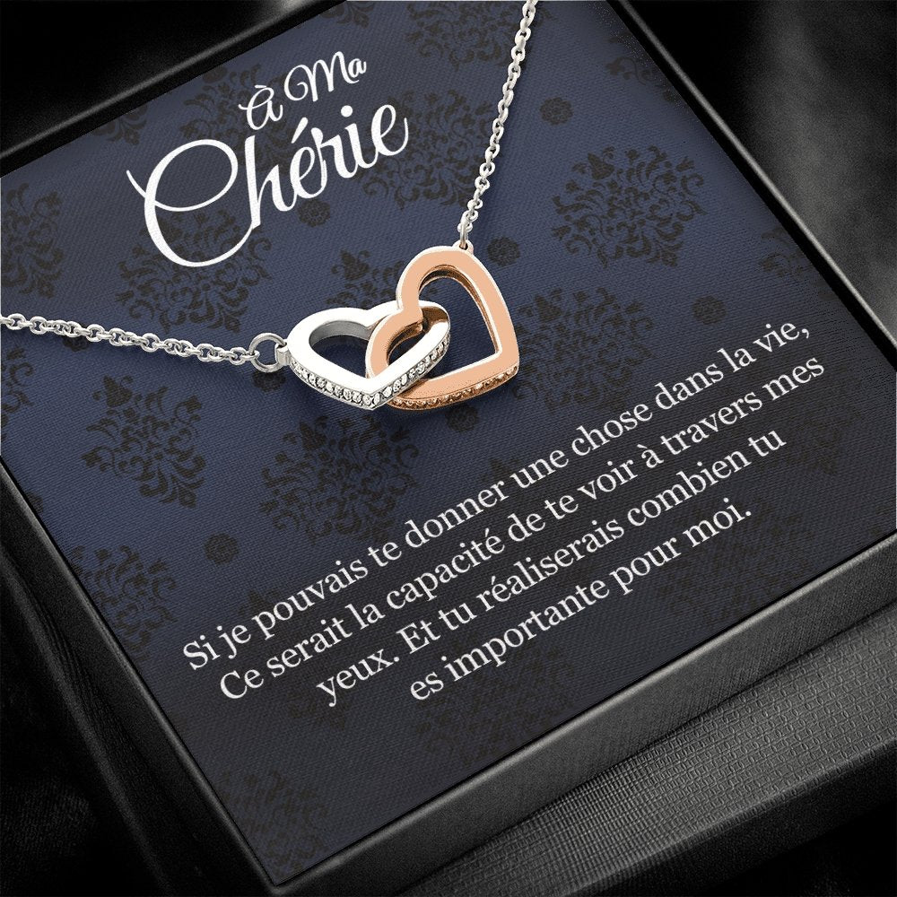 ETERNITY • Collier Déclaration d'amour Double Cœur - Lehnaa