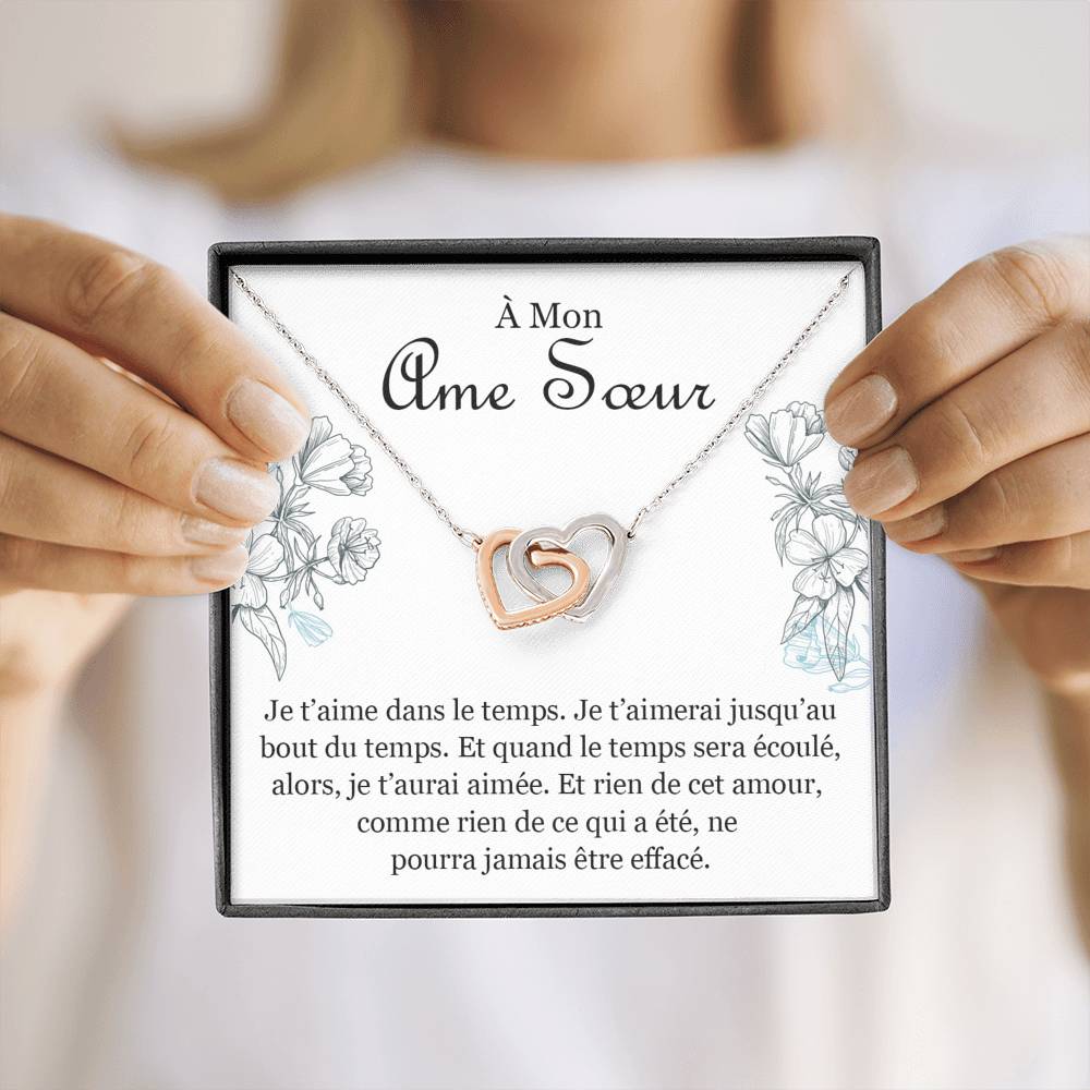 ETERNITY • Collier Déclaration d'amour Double Cœur - Lehnaa