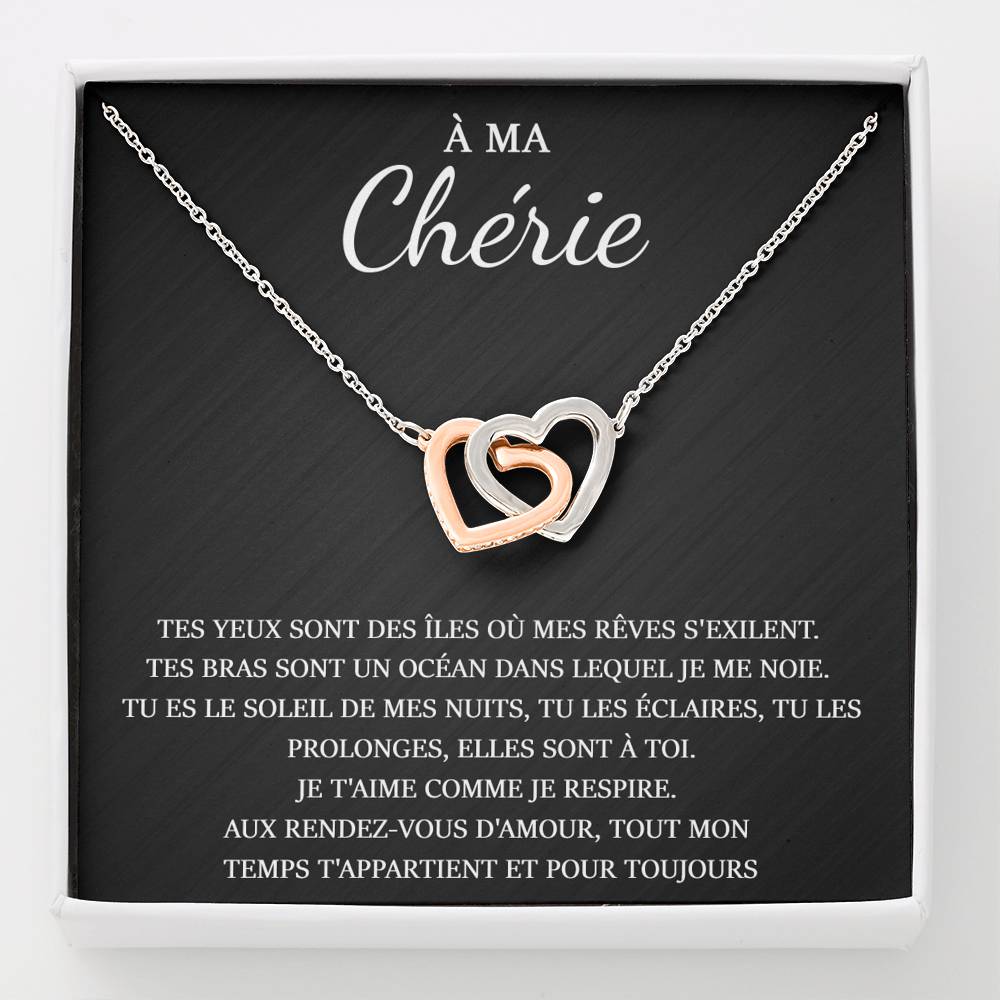 ETERNITY • Collier Déclaration d'amour Double Cœur - Lehnaa