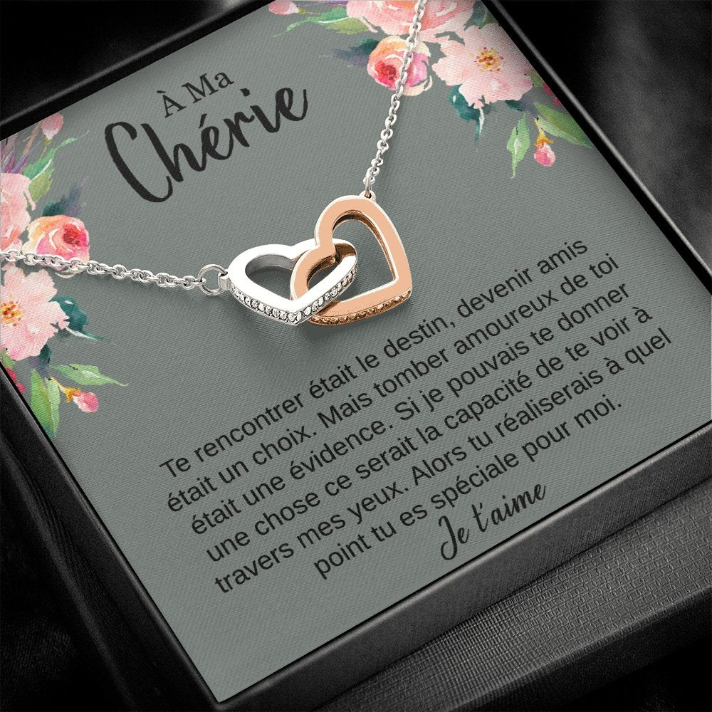 ETERNITY • Collier Déclaration d'amour Double Cœur - Lehnaa