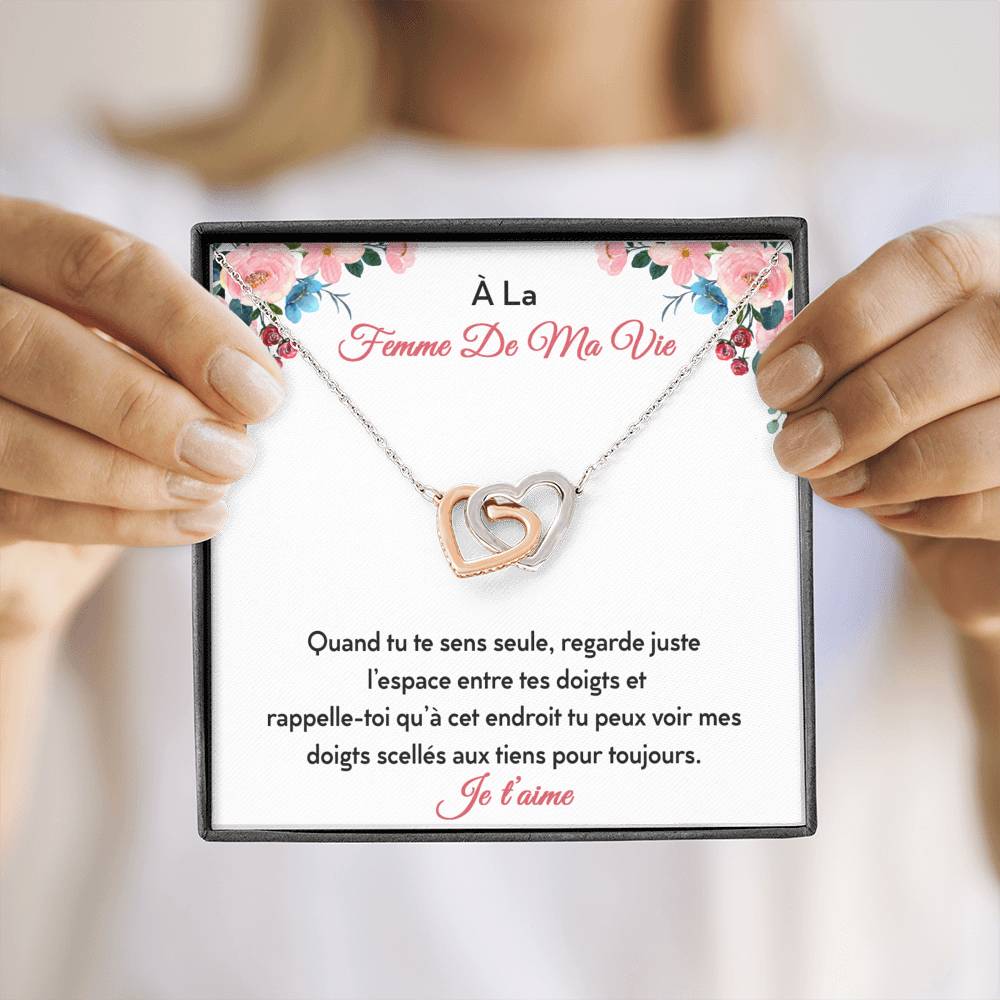 ETERNITY • Collier Déclaration d'amour Double Cœur - Lehnaa