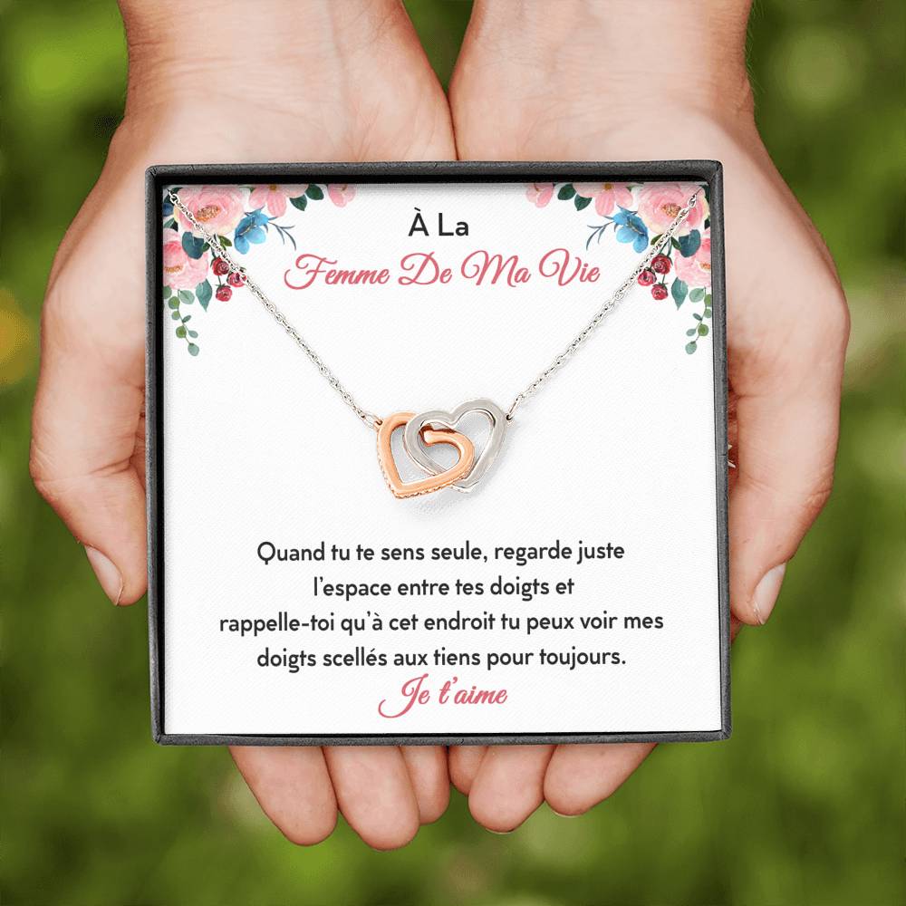 ETERNITY • Collier Déclaration d'amour Double Cœur - Lehnaa