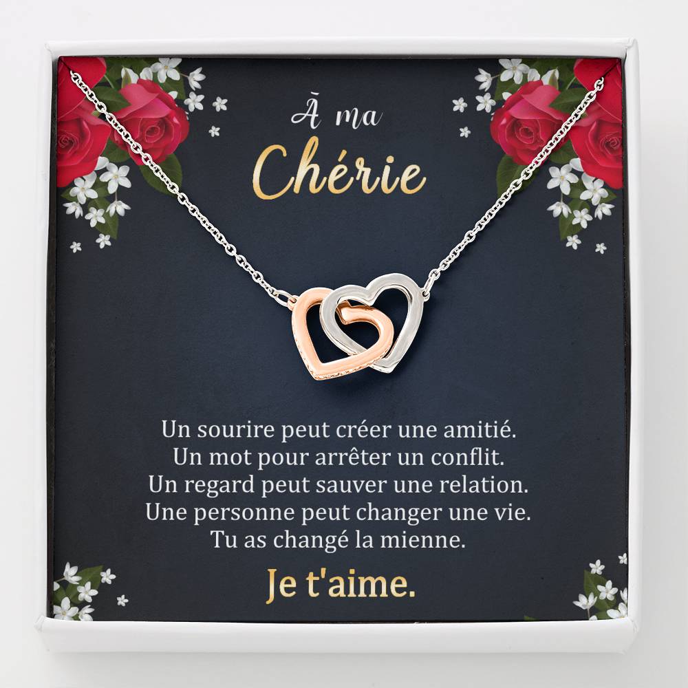 ETERNITY • Collier Déclaration d'amour Double Cœur - Lehnaa