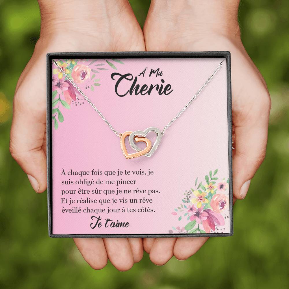 ETERNITY • Collier Déclaration d'amour Double Cœur - Lehnaa