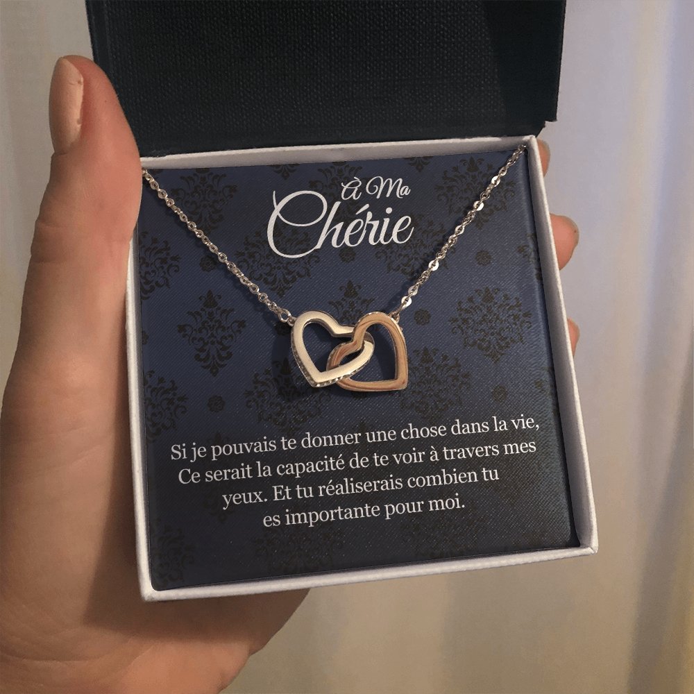 ETERNITY • Collier Déclaration d'amour Double Cœur - Lehnaa