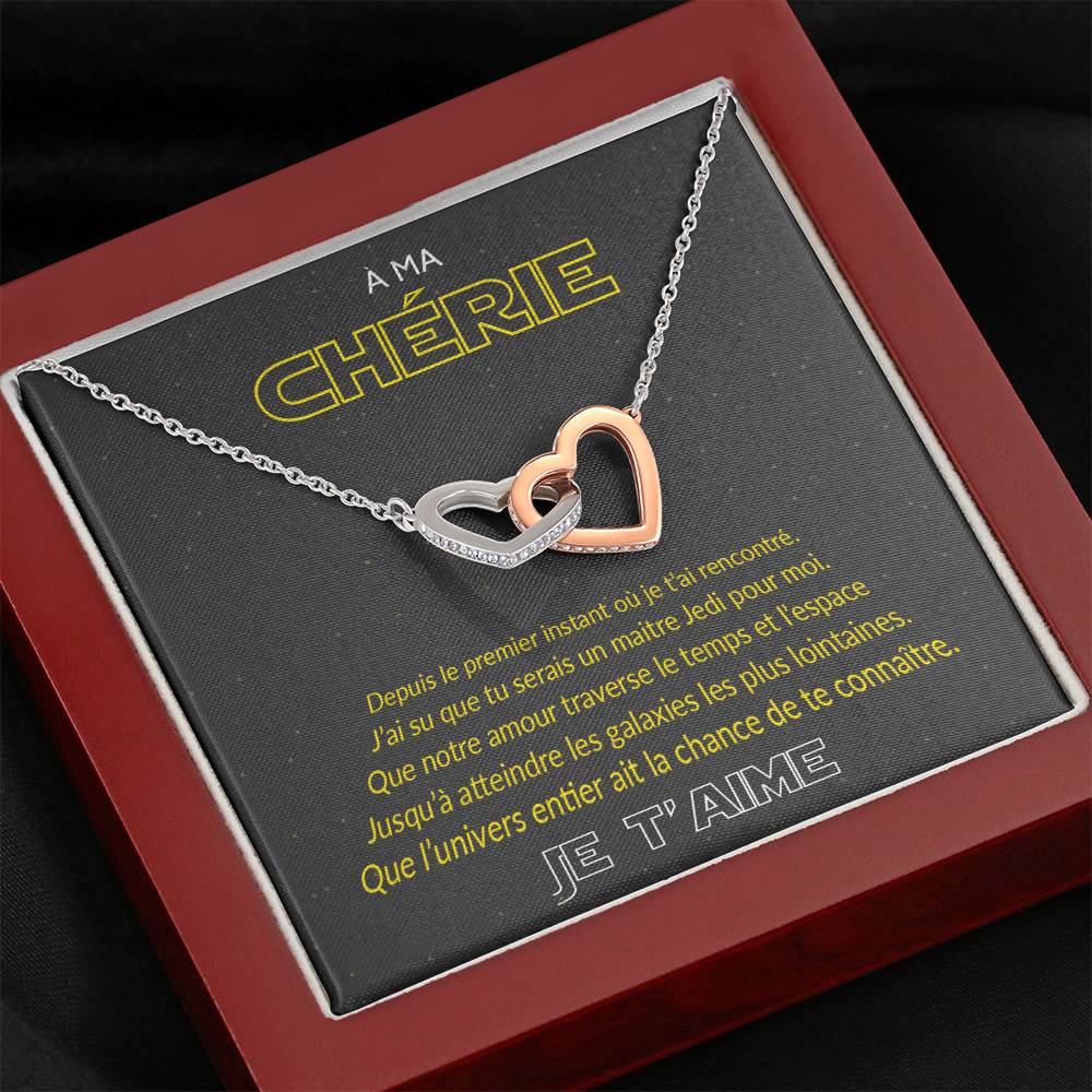 ETERNITY • Collier Déclaration d'amour Double Cœur - Lehnaa