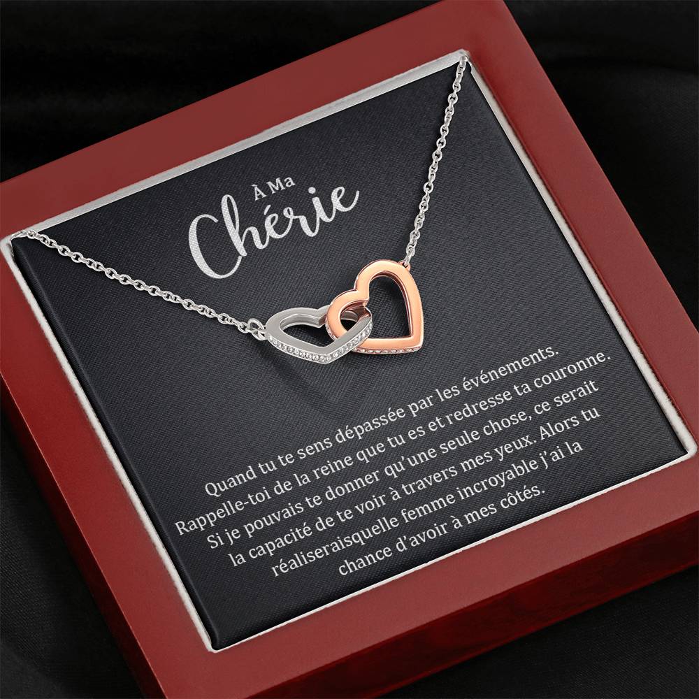 ETERNITY • Collier Déclaration d'amour Double Cœur - Lehnaa