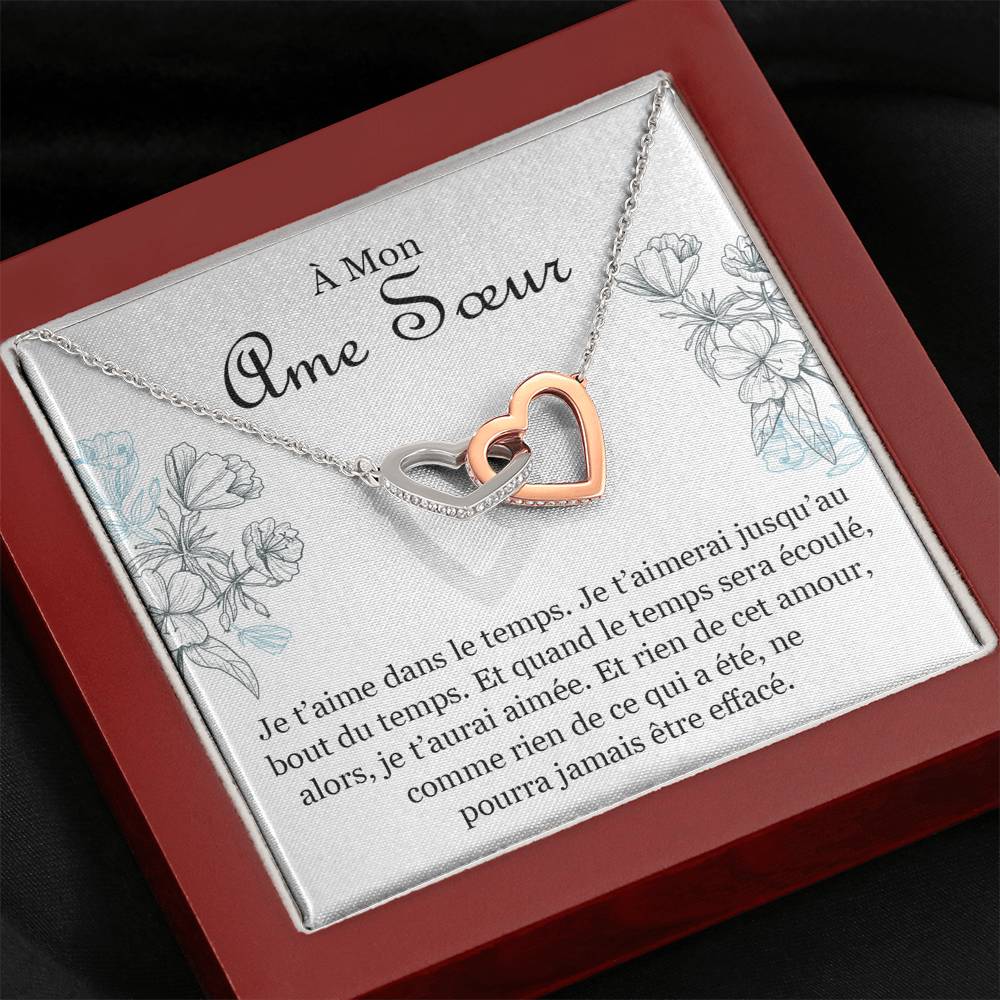 ETERNITY • Collier Déclaration d'amour Double Cœur - Lehnaa