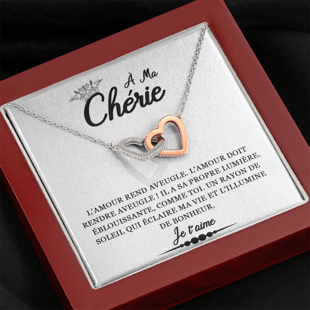 ETERNITY • Collier Déclaration d'amour Double Cœur - Lehnaa