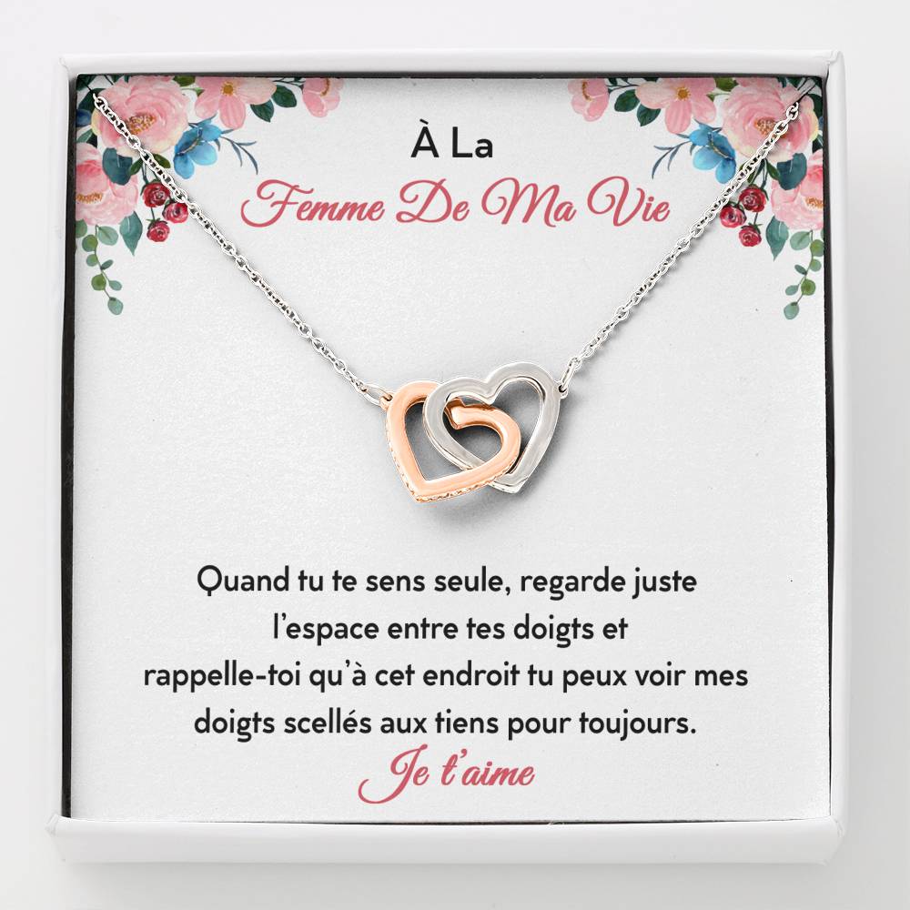 ETERNITY • Collier Déclaration d'amour Double Cœur - Lehnaa