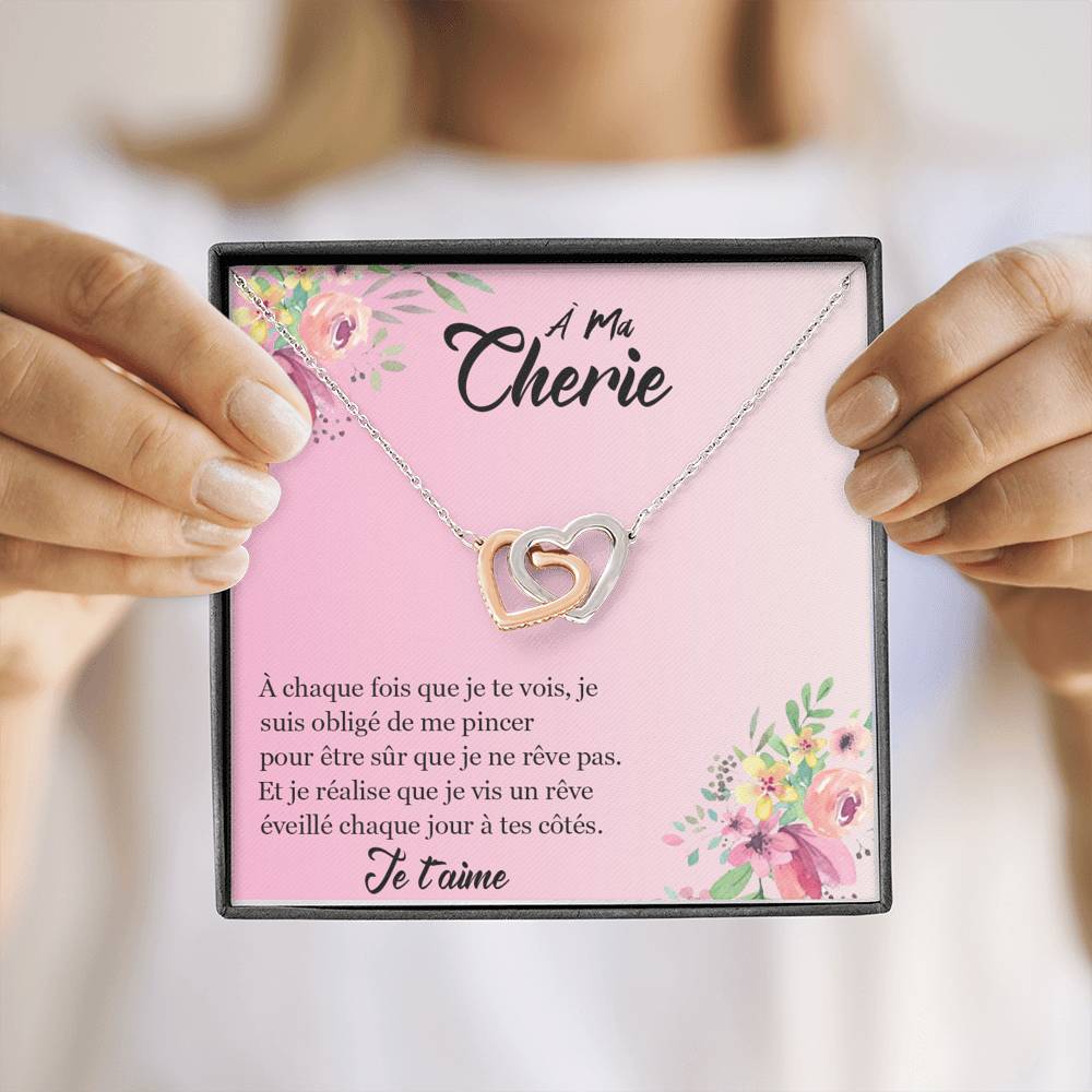 ETERNITY • Collier Déclaration d'amour Double Cœur - Lehnaa