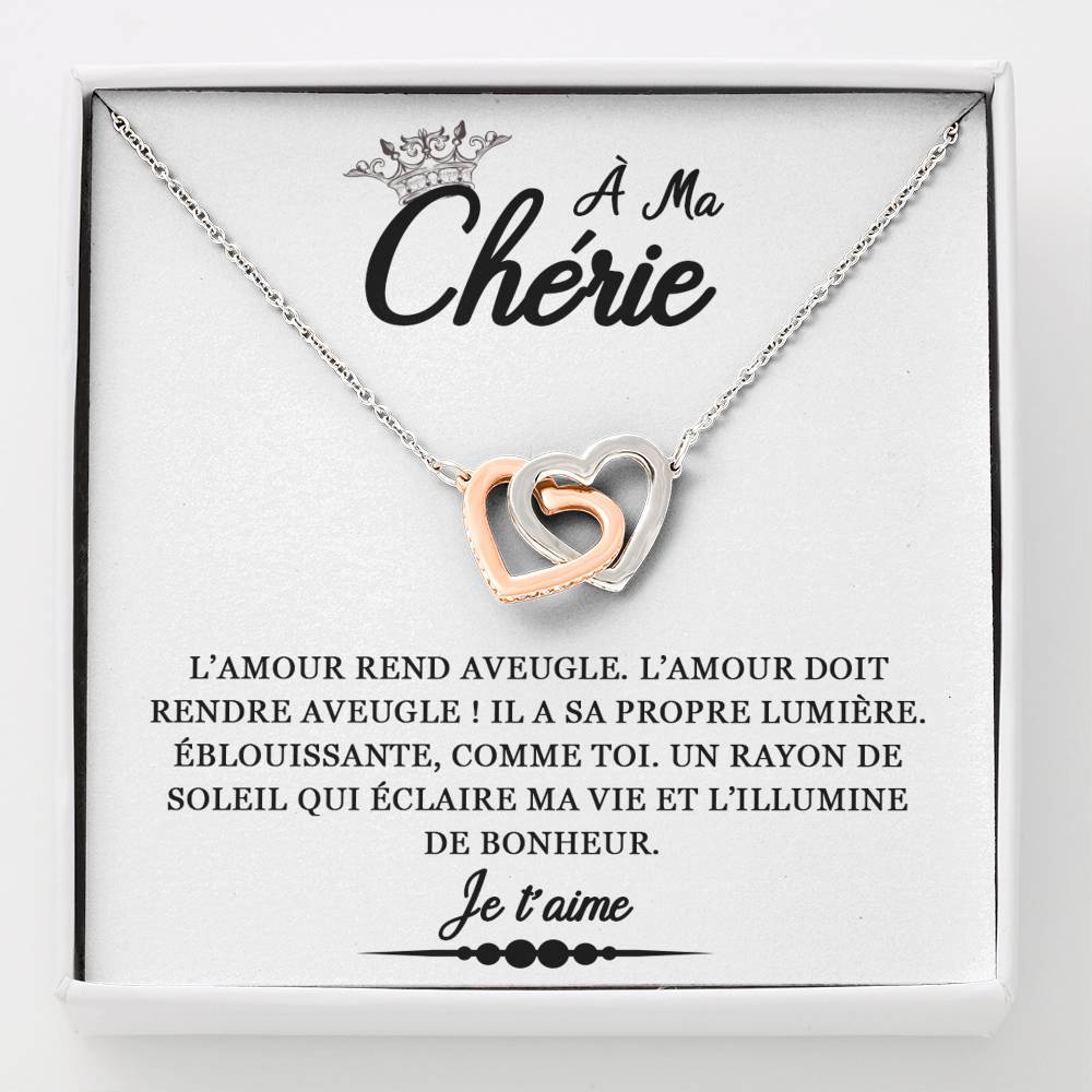 ETERNITY • Collier Déclaration d'amour Double Cœur - Lehnaa