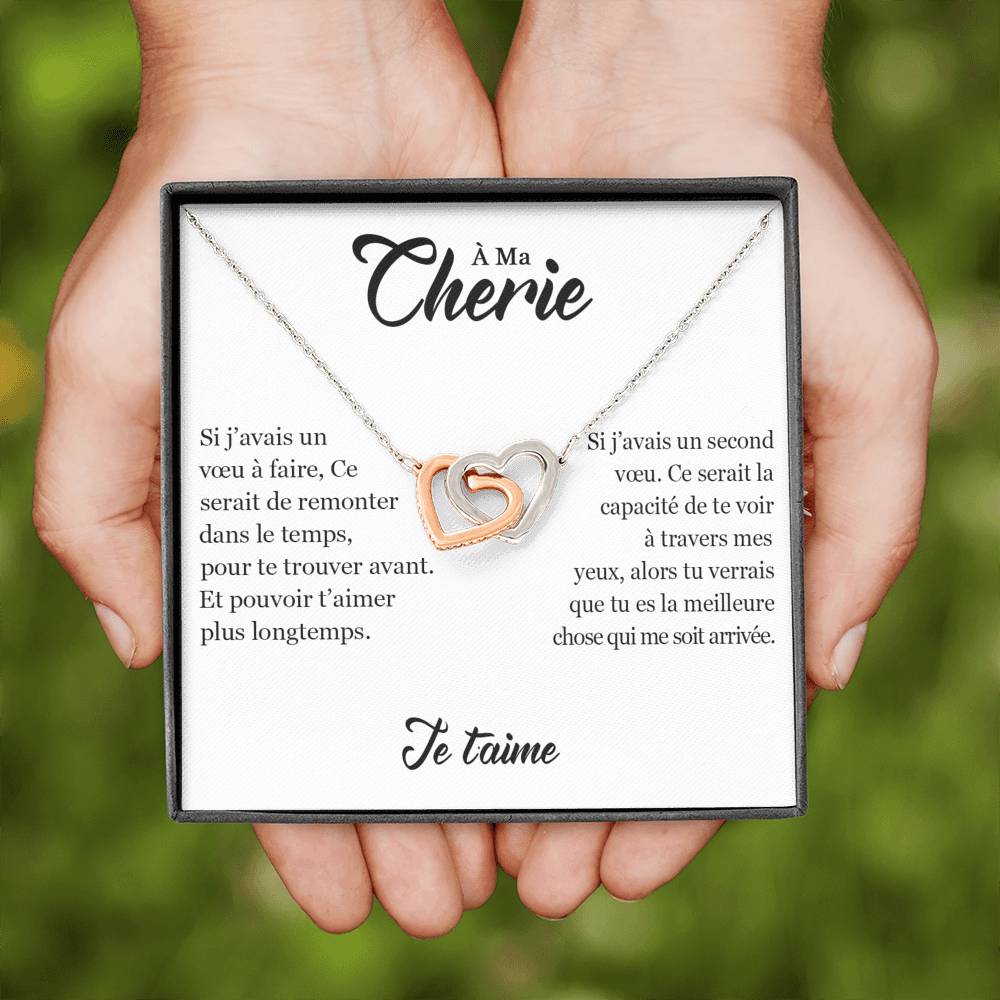 ETERNITY • Collier Déclaration d'amour Double Cœur - Lehnaa