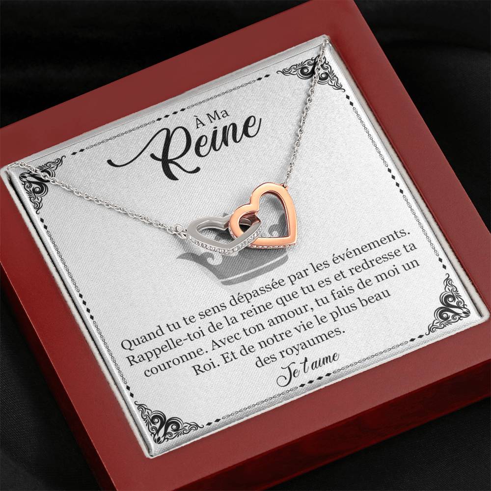 ETERNITY • Collier Déclaration d'amour Double Cœur - Lehnaa