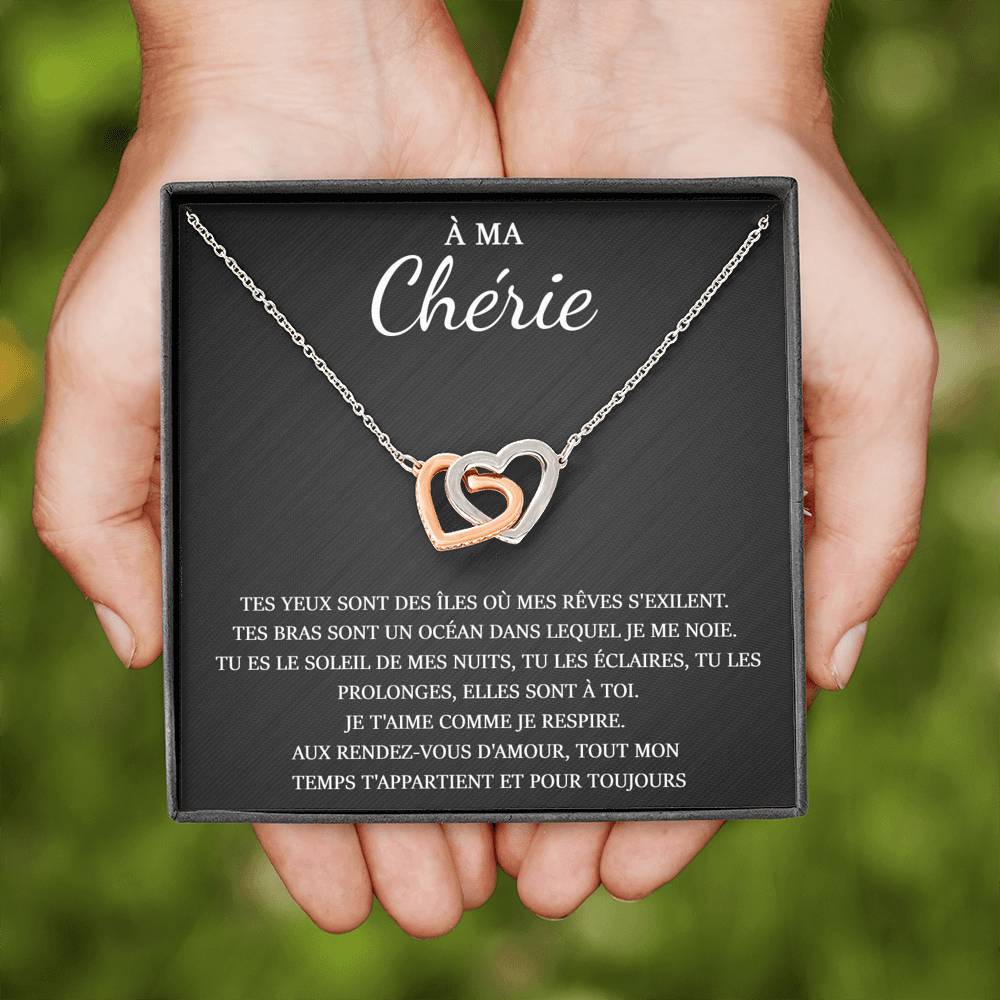 ETERNITY • Collier Déclaration d'amour Double Cœur - Lehnaa