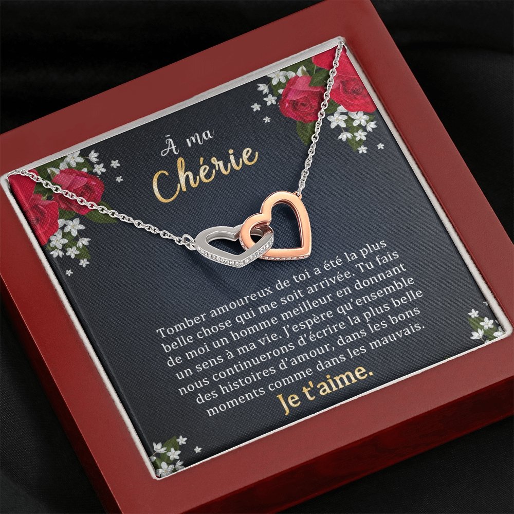 ETERNITY • Collier Déclaration d'amour Double Cœur - Lehnaa