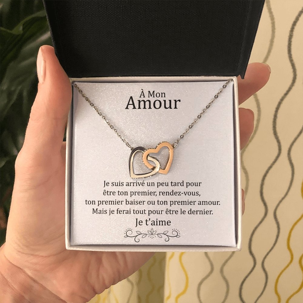 ETERNITY • Collier Déclaration d'amour Double Cœur - Lehnaa