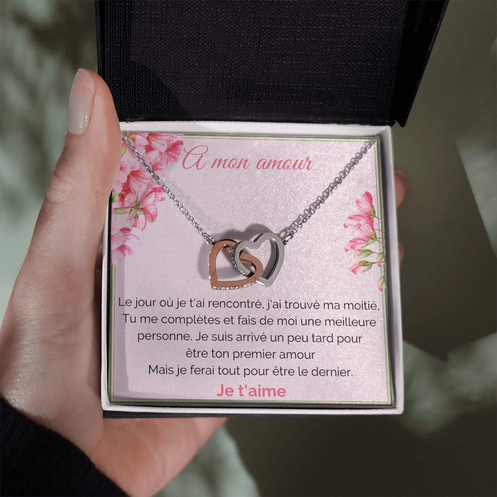 ETERNITY • Collier Déclaration d'amour Double Cœur - Lehnaa