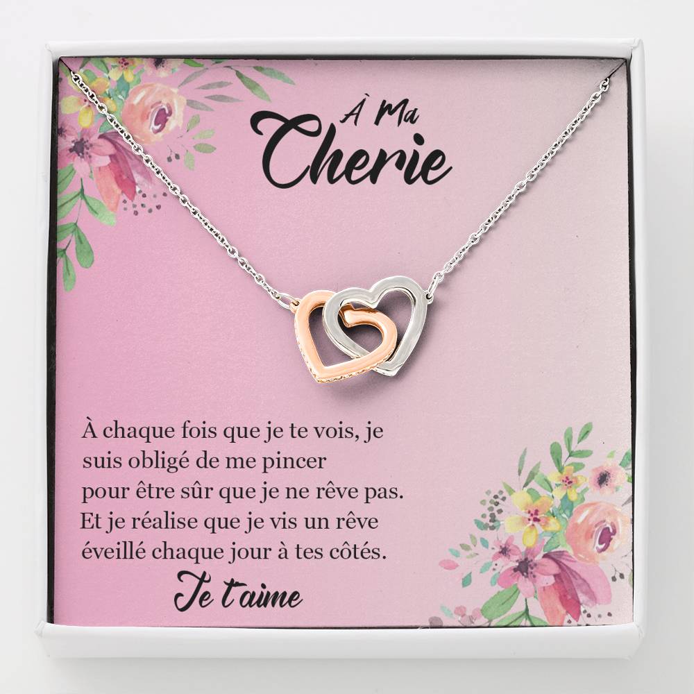 ETERNITY • Collier Déclaration d'amour Double Cœur - Lehnaa