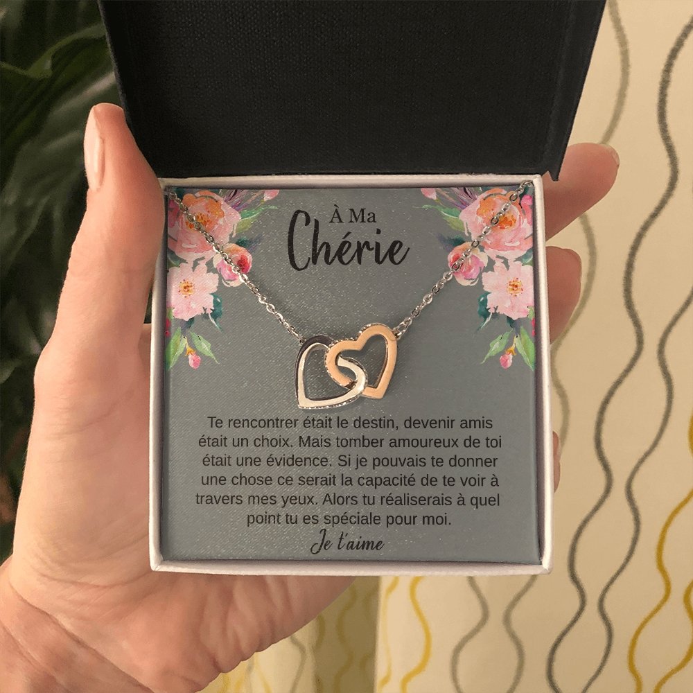 ETERNITY • Collier Déclaration d'amour Double Cœur - Lehnaa