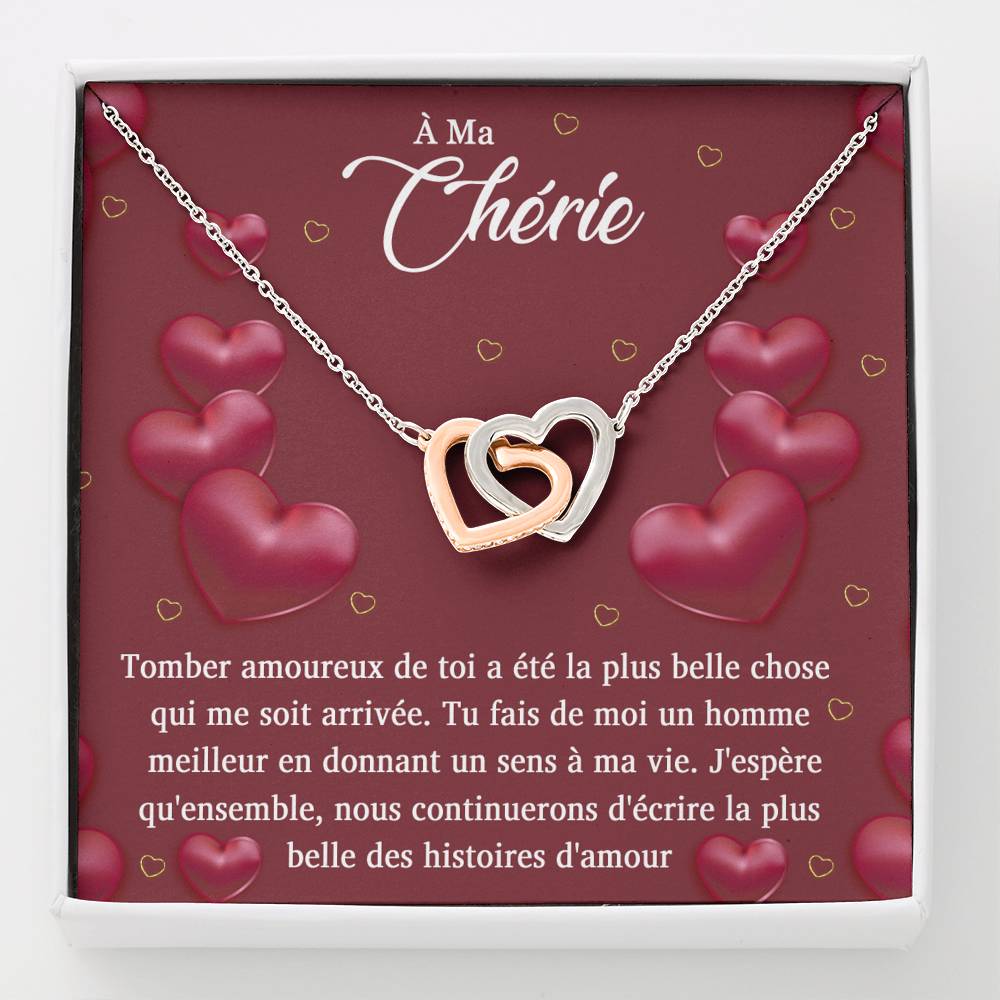 ETERNITY • Collier Déclaration d'amour Double Cœur - Lehnaa