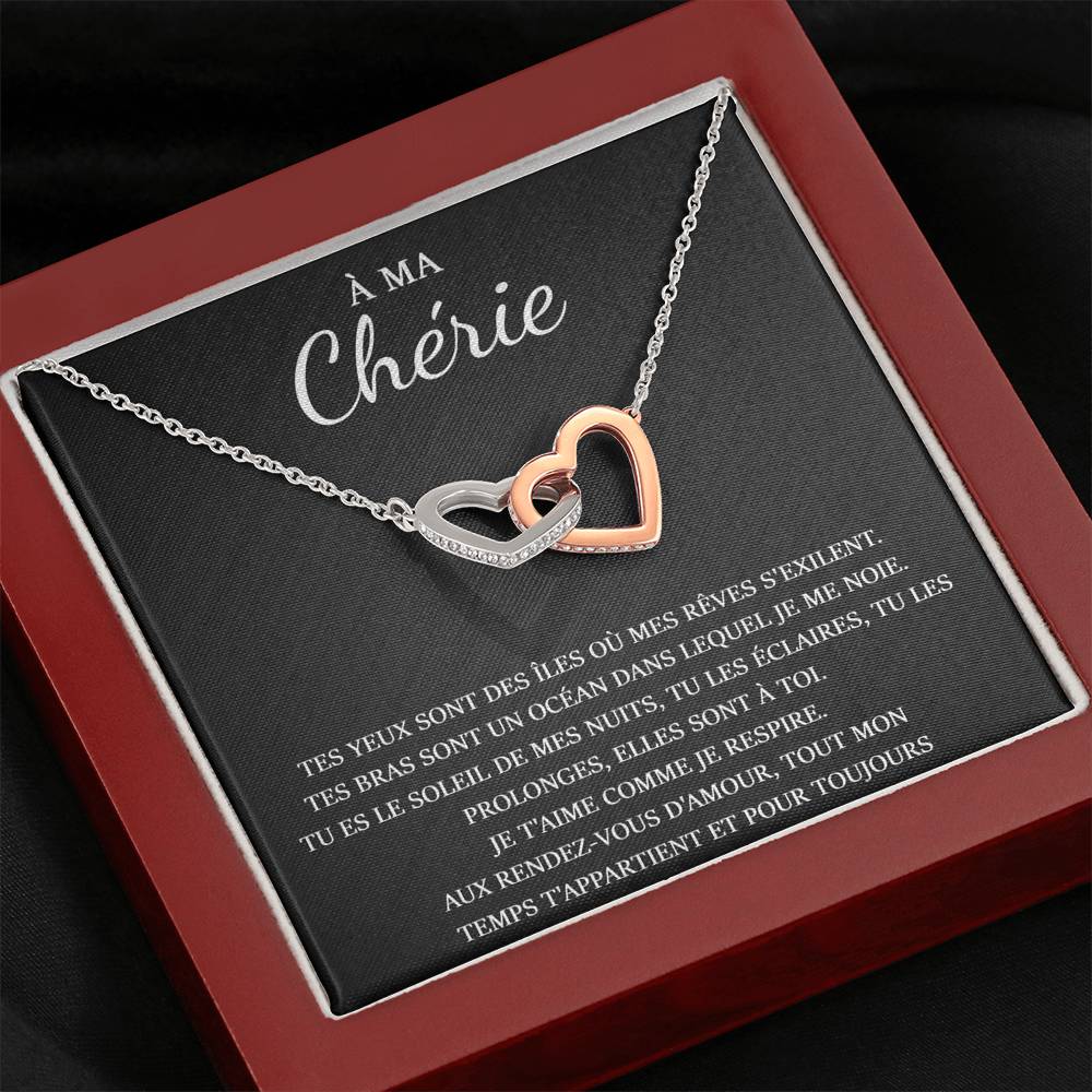 ETERNITY • Collier Déclaration d'amour Double Cœur - Lehnaa