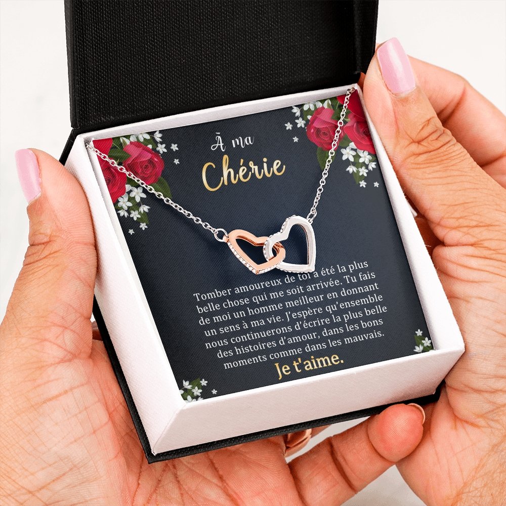 ETERNITY • Collier Déclaration d'amour Double Cœur - Lehnaa