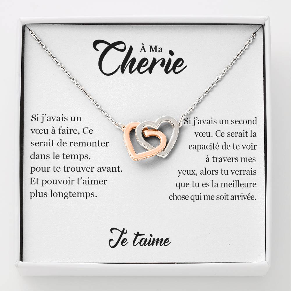 ETERNITY • Collier Déclaration d'amour Double Cœur - Lehnaa