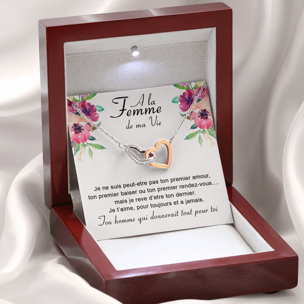 ETERNITY • Collier Déclaration d'amour Double Cœur - Lehnaa