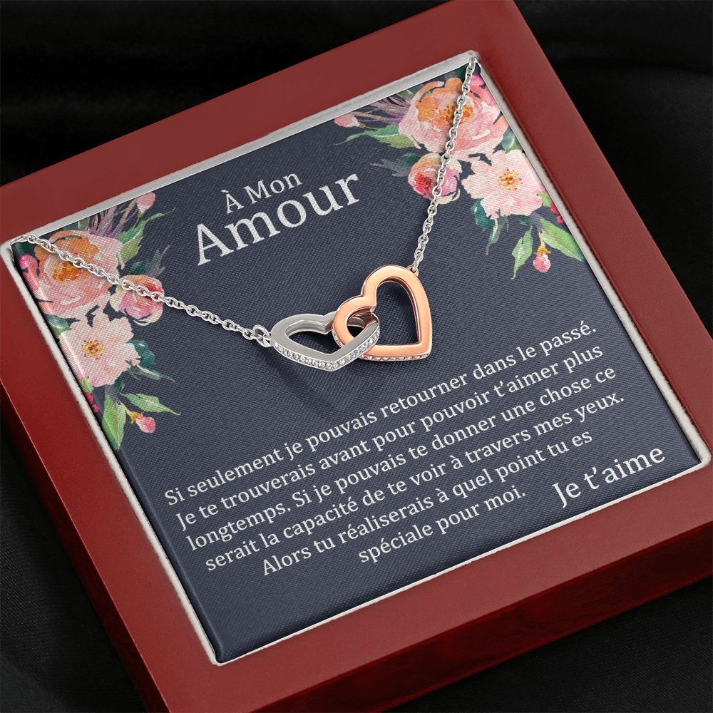 ETERNITY • Collier Déclaration d'amour Double Cœur - Lehnaa
