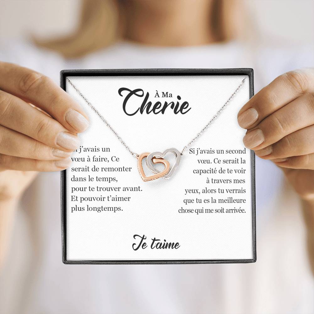 ETERNITY • Collier Déclaration d'amour Double Cœur - Lehnaa