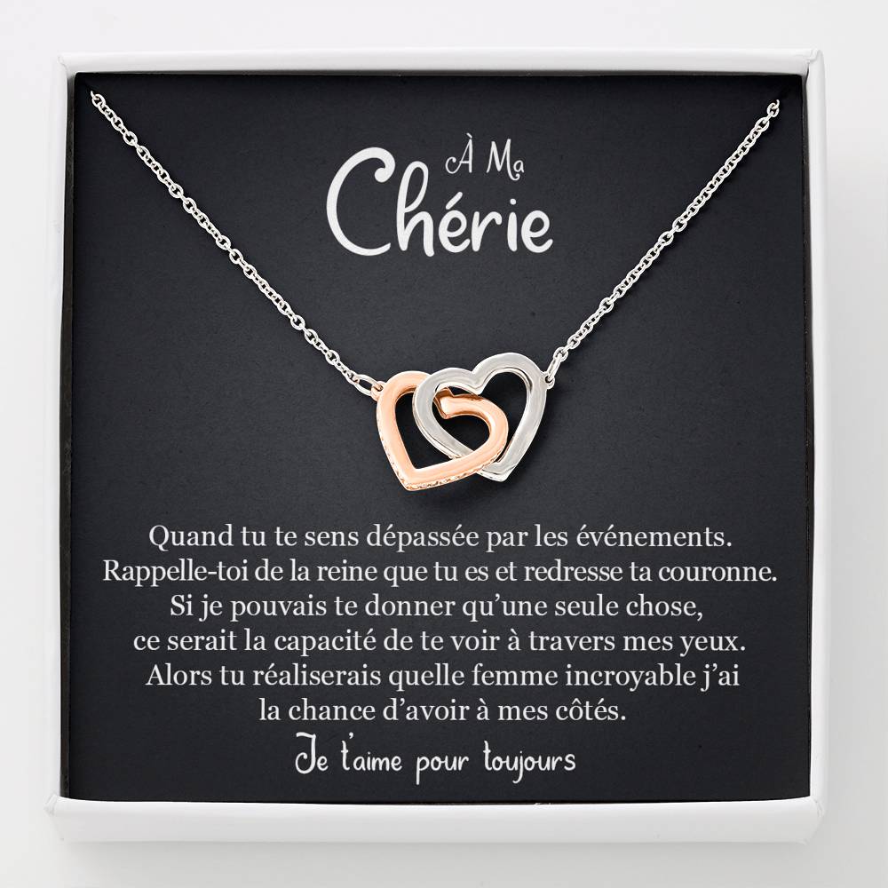 ETERNITY • Collier Déclaration d'amour Double Cœur - Lehnaa