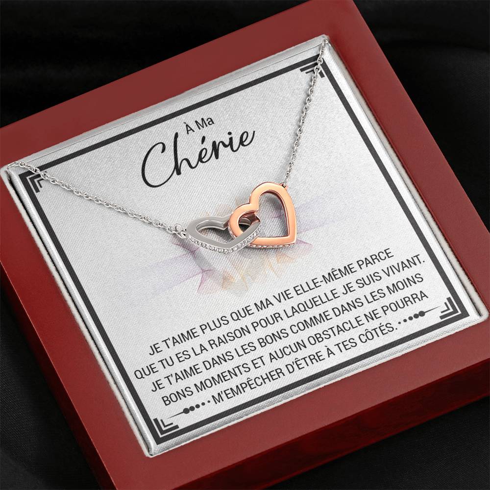 ETERNITY • Collier Déclaration d'amour Double Cœur - Lehnaa