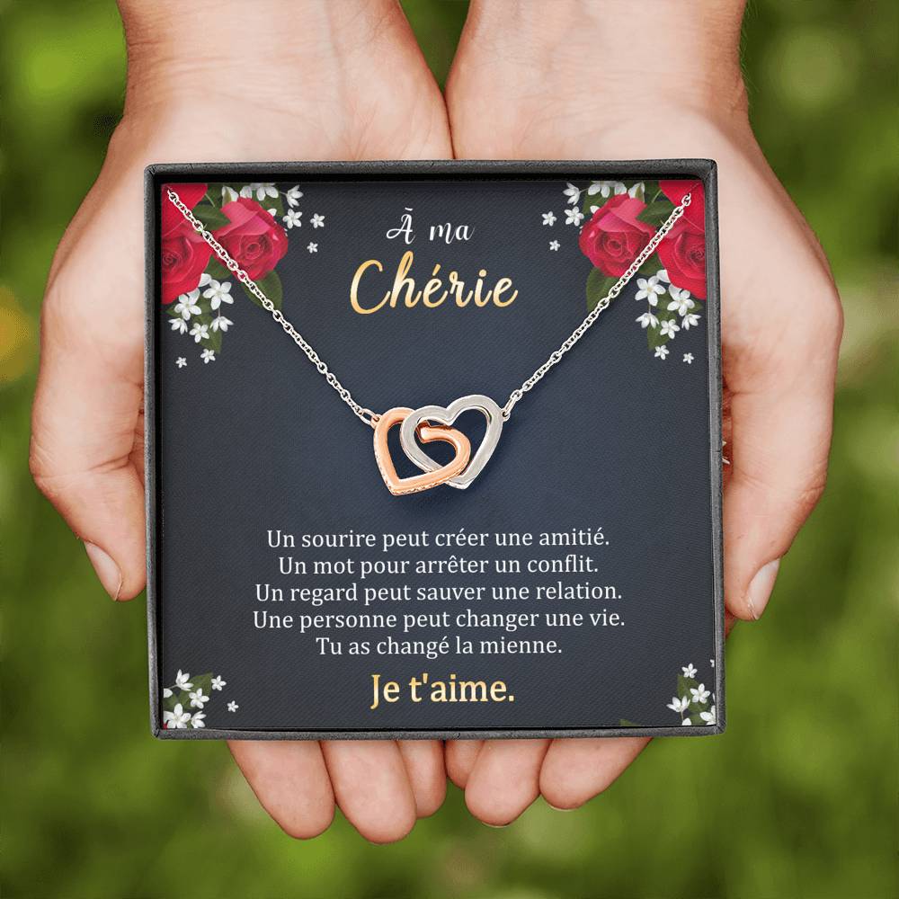 ETERNITY • Collier Déclaration d'amour Double Cœur - Lehnaa