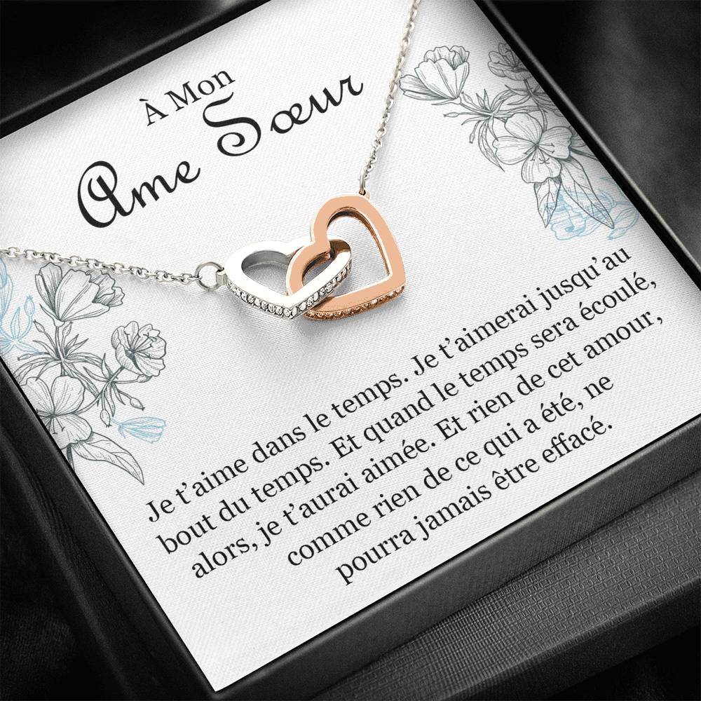 ETERNITY • Collier Déclaration d'amour Double Cœur - Lehnaa