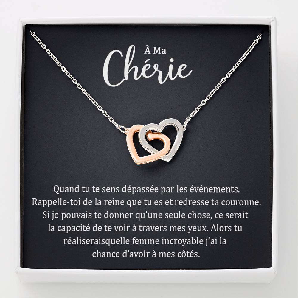 ETERNITY • Collier Déclaration d'amour Double Cœur - Lehnaa