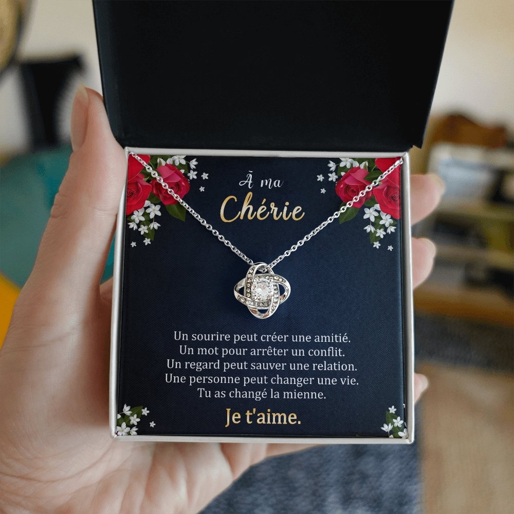 ETERNITY • Collier Déclaration d'amour Noeud d'Amour - Lehnaa